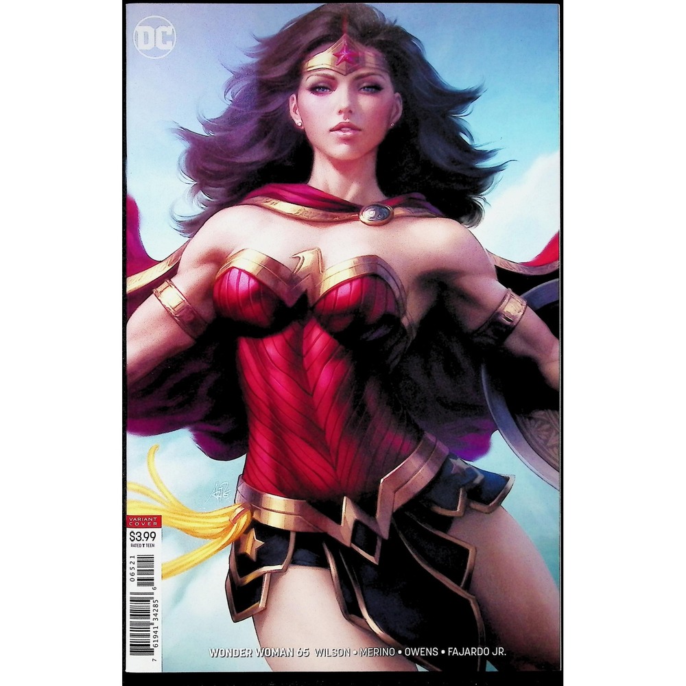 Wonder Woman #65 Artgerm Variant DC The Grudge Comic Book 2019